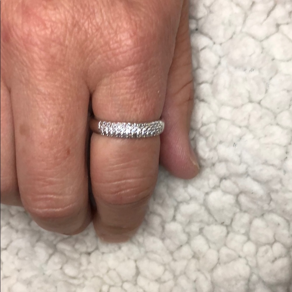 luxury full aaa zircon rings for women 925 - Picture 8 of 8